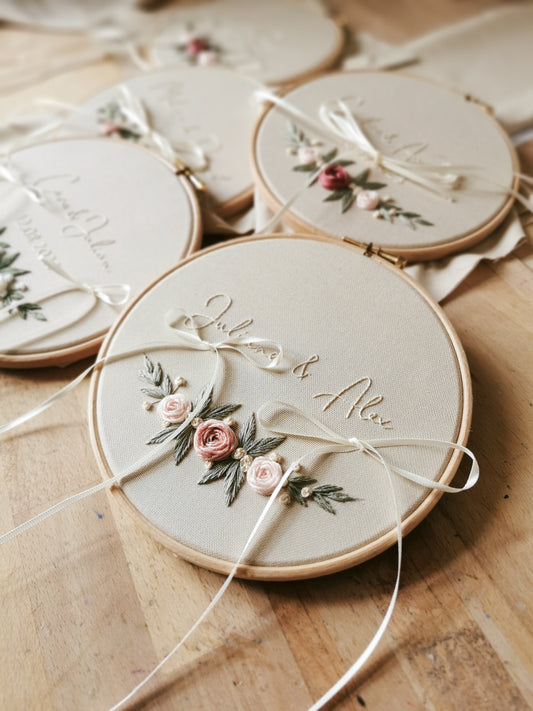 Ringkissen - Filigran Flowers