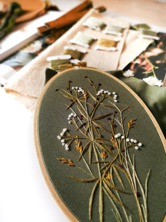 Stoffpaket Eukalyptus Nature