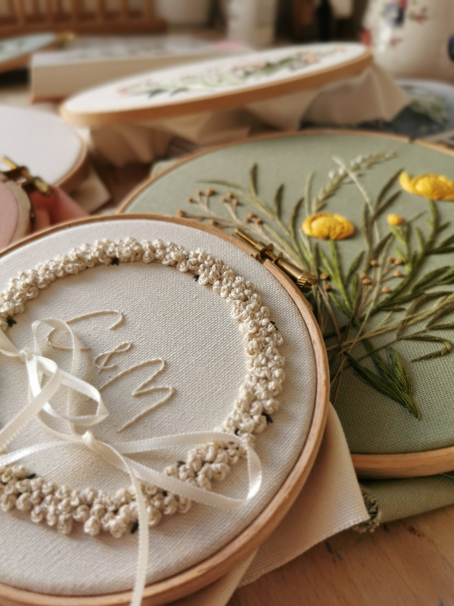 Stoffpaket Eukalyptus Nature
