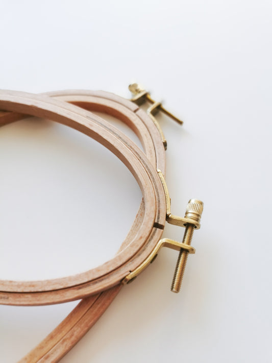 Stickrahmen Oval Premiumrahmen