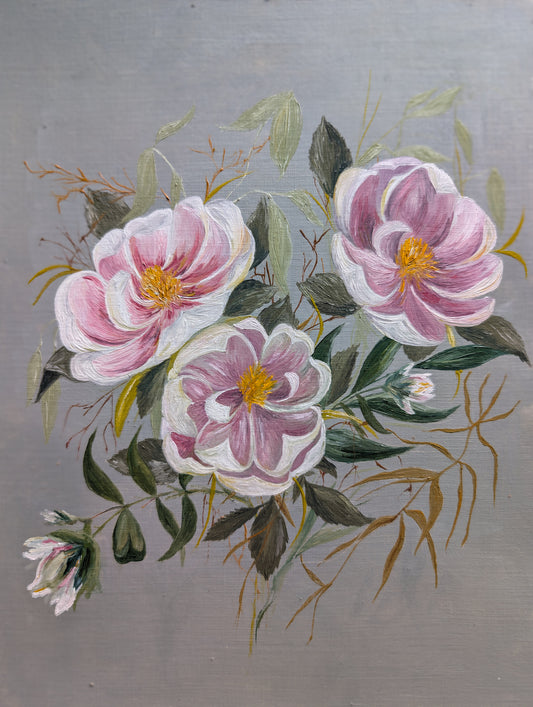 Ölbild - Im Wind der Stille