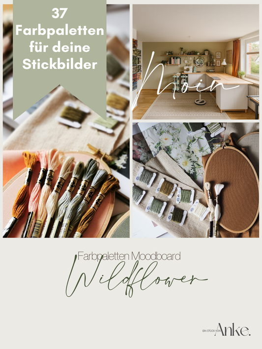 Bundle: Wildblumen-Videokurs + Wildblumen-Farbguide