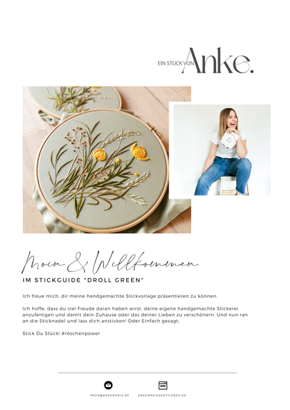 Stickguide - Doll Green