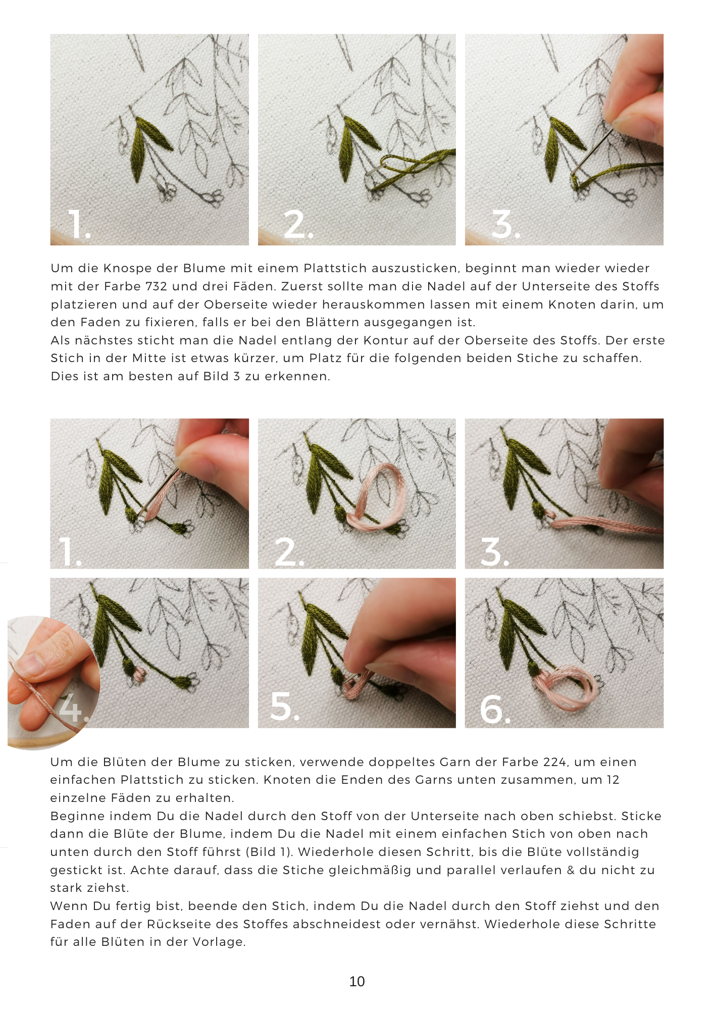 Stickguide - Frühling