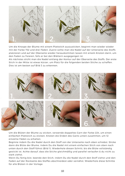 Stickguide - Frühling