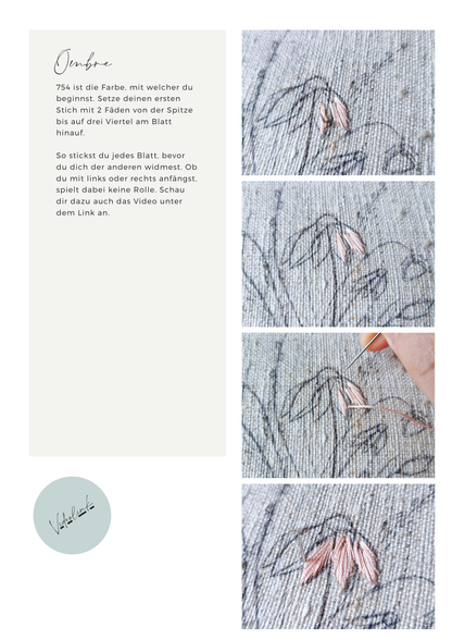 Stickguide - Candy Flower