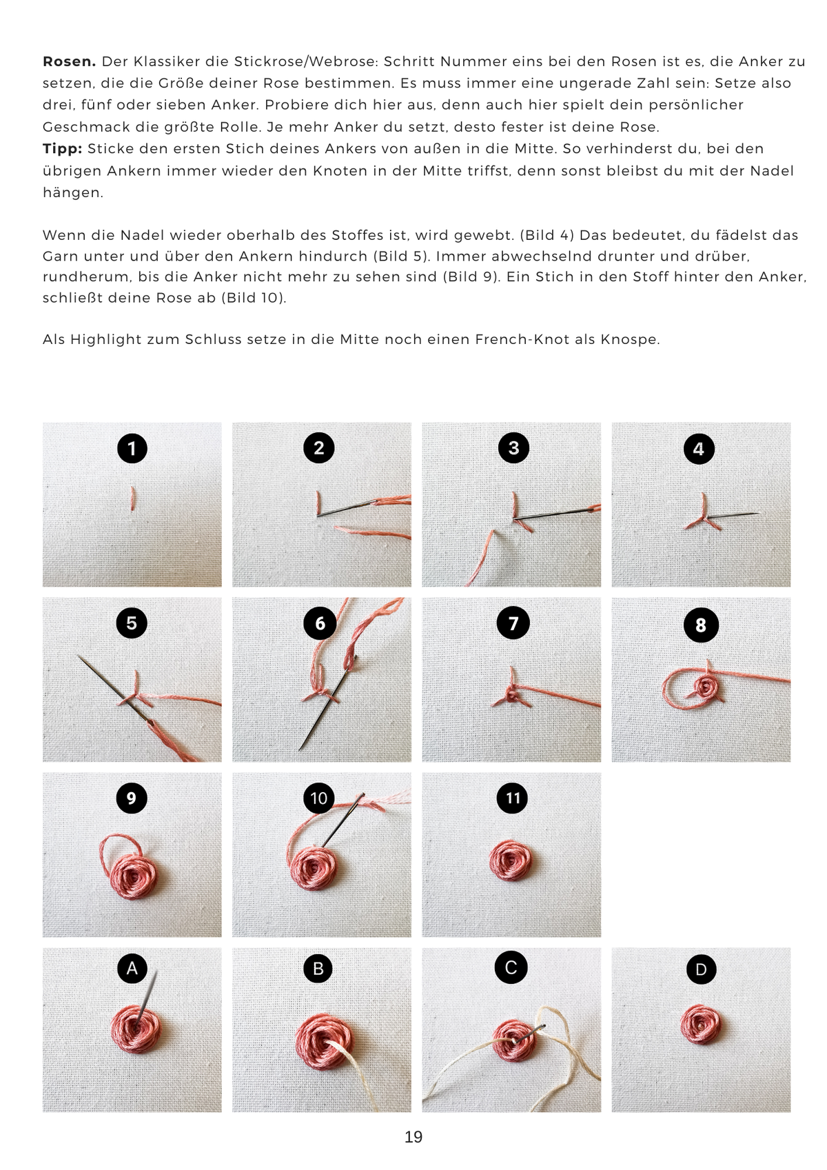 Stickguide - Frühlingsmomme
