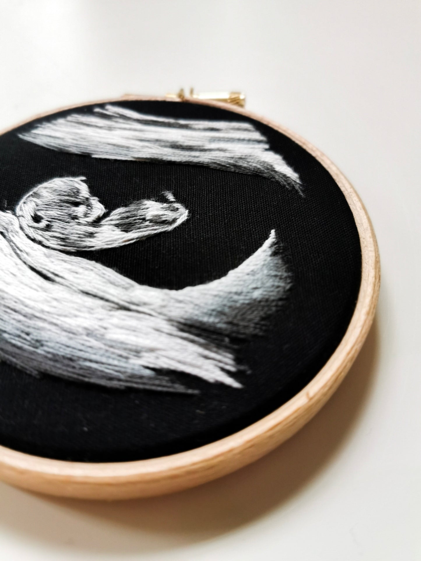 Gesticktes Ultraschallbild