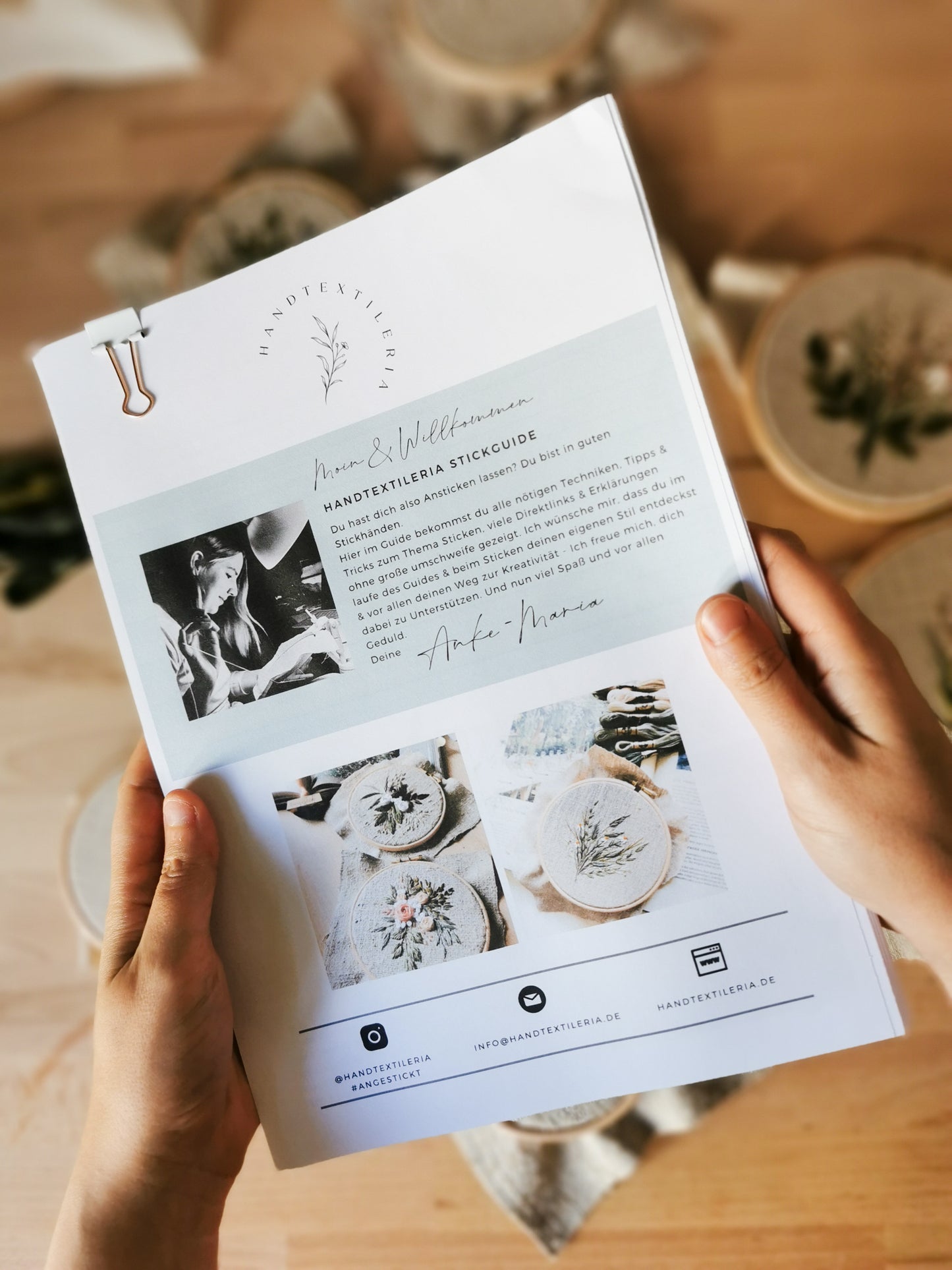 Stickguide - Doll Green