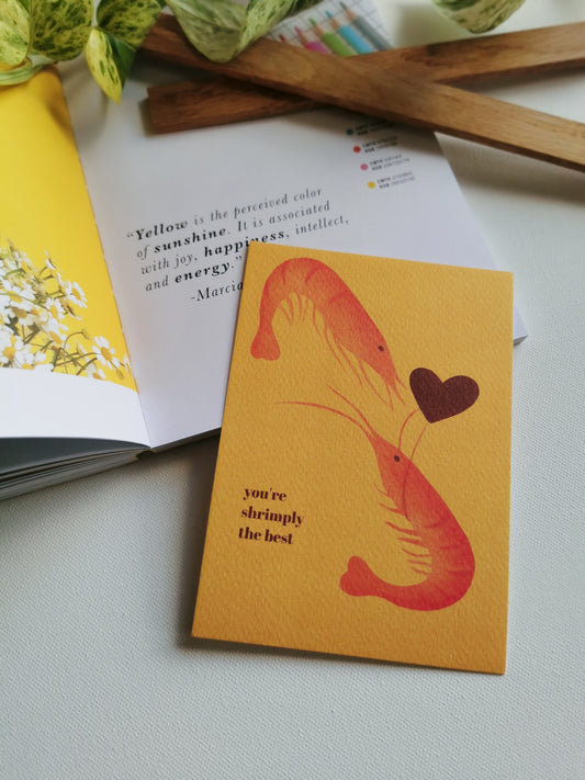 Postkarten Shrimp - Verschiedene Motive