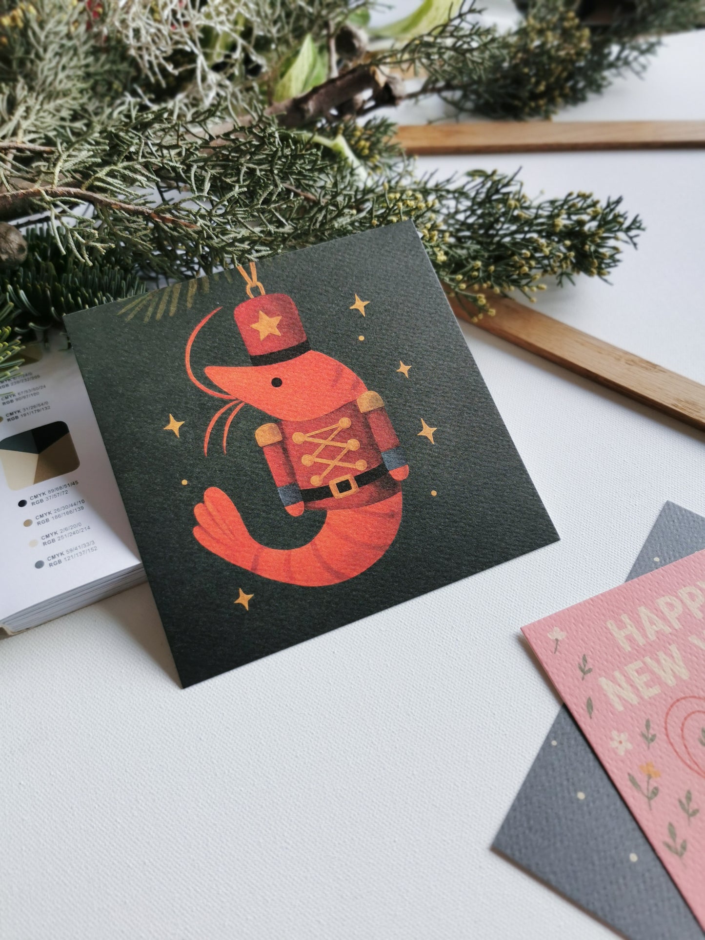 Postkarten Shrimp - Verschiedene Motive