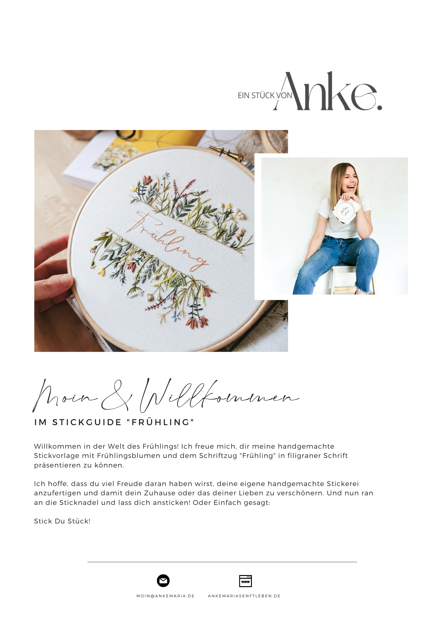 Stickguide - Frühling
