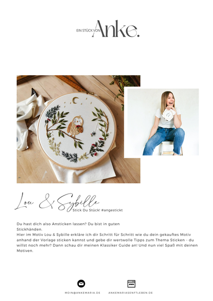 Stickguide - Kinderzimmer - Lou & Sybille