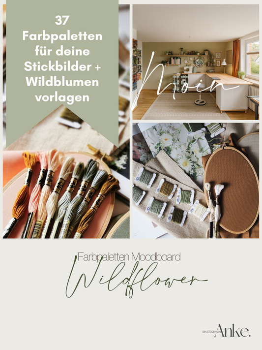 Wildblumen Farbguide 2025